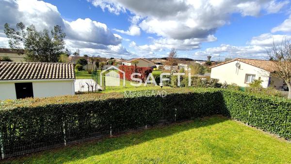 T2 avec grand jardin de 200m2 NÉGOCIABLE