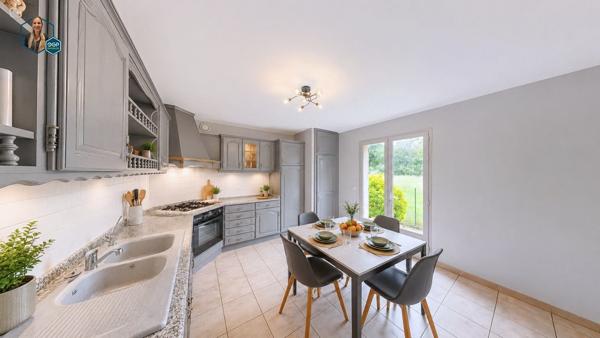 Villa 4 chambres 135m², jardin et sous-sol