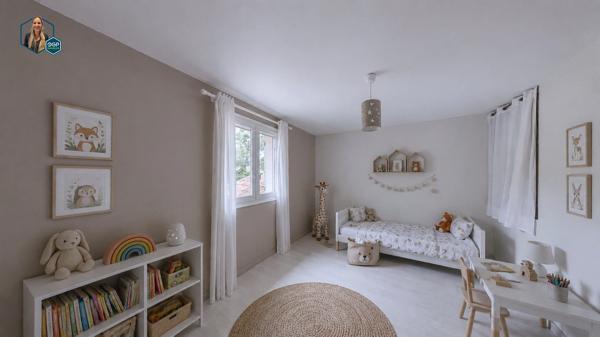 Villa 4 chambres 135m², jardin et sous-sol