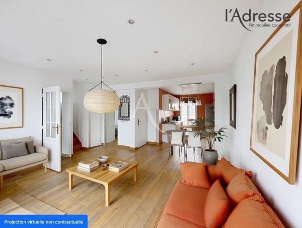 Appartement Suresnes - 4 pièce(s) duplex 89m2 au sol