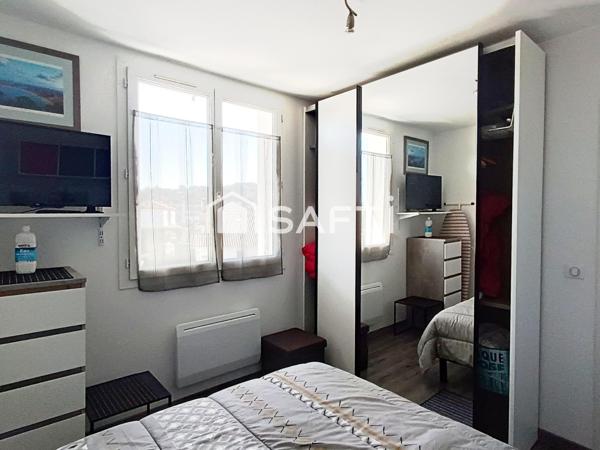 T3 Urrugne SOCOA/CIBOURE avec Terrasse, place de parking et cave