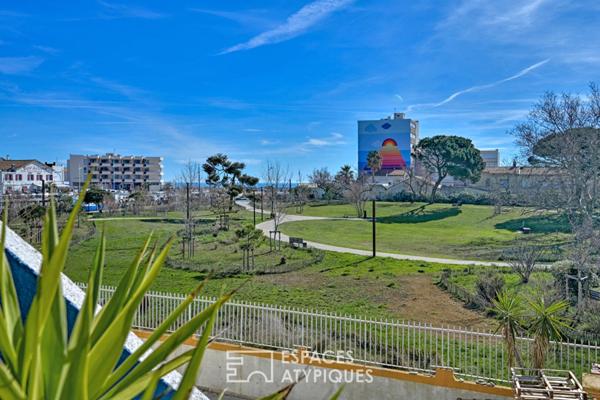 Maison d’architecte signée, volumes cathédrale et vues imprenables