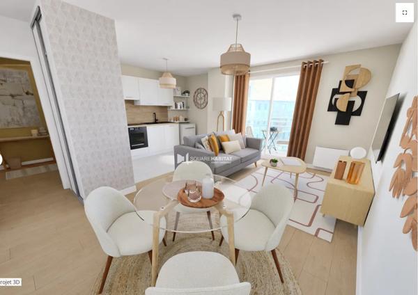 Appartement à vendre 3 pièces 59.1m² Calais (62100)