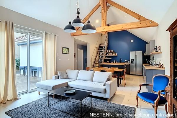 Rare à Lons - A vendre Maison T5 plain-pied de 2011 avec 4 chambres et un grand garage - DPE Classe B: