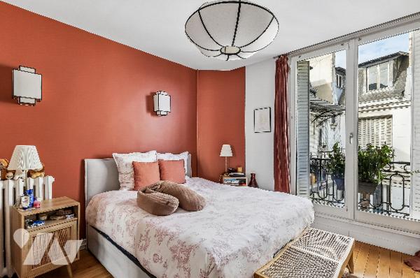 PARIS 8ᵉ – RUE TRONCHET – APPARTEMENT VENDU LOUÉ – 107,5 M² – TERRASSE – 6ᵉ ÉTAGE