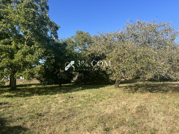 3%. COM IMMOBILIER À BONNES TERRAIN CONSTRUCTIBLE Bonnes (86300)