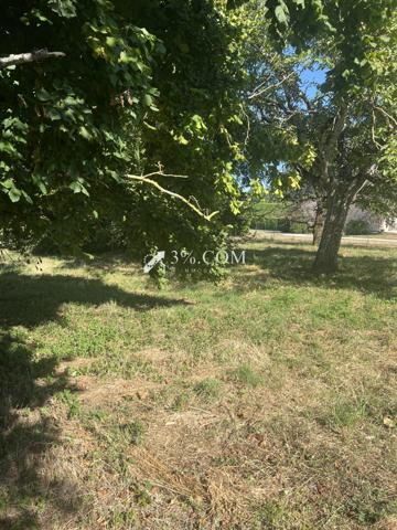 3%. COM IMMOBILIER À BONNES TERRAIN CONSTRUCTIBLE Bonnes (86300)