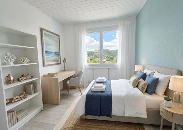 MAISON DE 124M² AVEC 5 CHAMBRES SUR TOP SECTEUR UNIEUX ET BEAU TERRAIN PLAT PISCINABLE DE 971M²