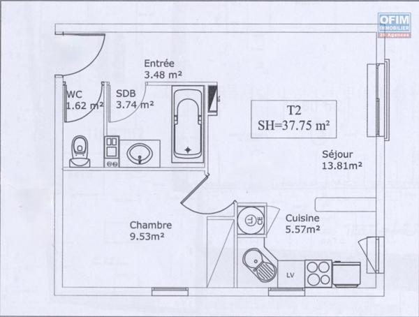 RESIDENCE DE STANDING LE PORT APPARTEMENT T2 - IDEAL INVESTISSEMENT OU 1° ACHAT