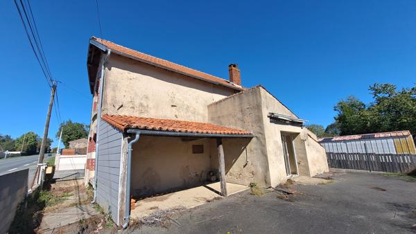 Maison 2 chambres et extérieur dans le secteur de Vouvant