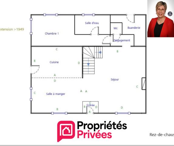 ILLE ET VILAINE CANCALE 35260 - MAISON 6 PIÈCES 164 M2 SUR TERRAIN 468 M2