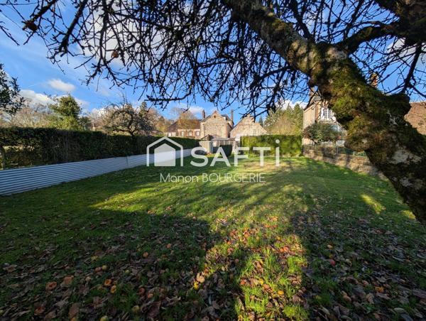 Maison de bourg 62 m² à rénover avec dépendance et jardin