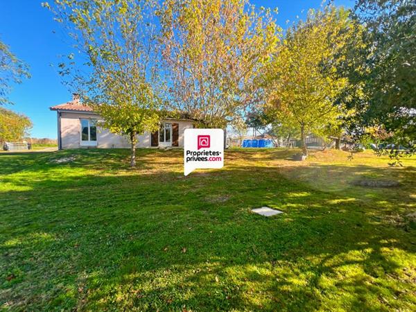 Maison de plain-pied, 3 chambres, jardin