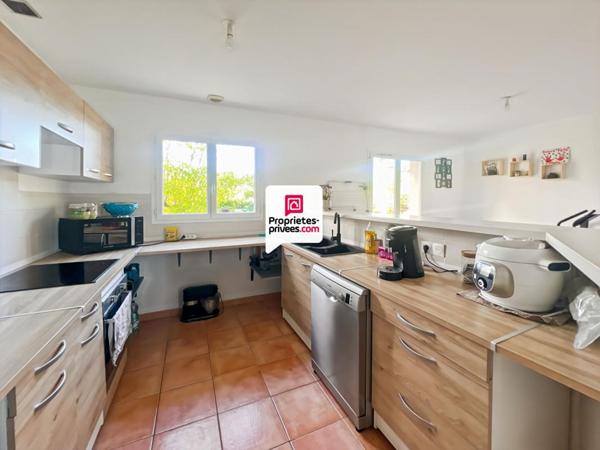 Maison de plain-pied, 3 chambres, jardin