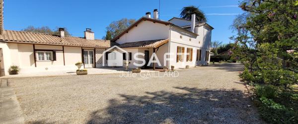 Maison en pierre sur un parc arboré de 4453 m2