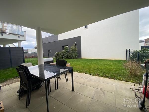 3%.COM Beau F2 en rez de jardin avec garage et parking Mommenheim (67670)