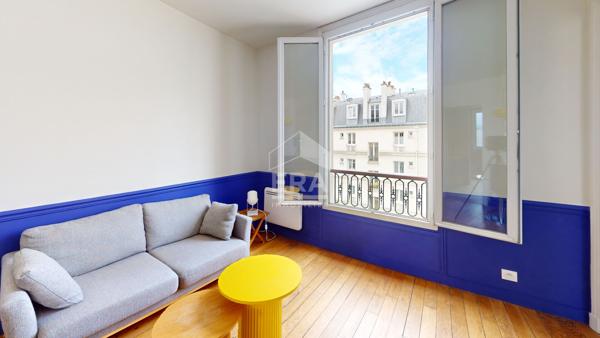 Appartement Paris 2 pièces traversant