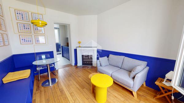 Appartement Paris 2 pièces traversant