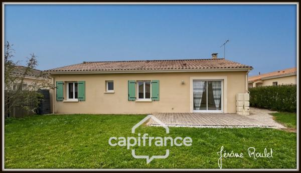 Maison à vendre 4 pièces 3 chambres Garage Terrain 470 m² VOUNEUIL SOUS BIARD (86)