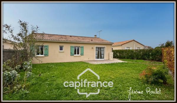 Maison à vendre 4 pièces 3 chambres Garage Terrain 470 m² VOUNEUIL SOUS BIARD (86)