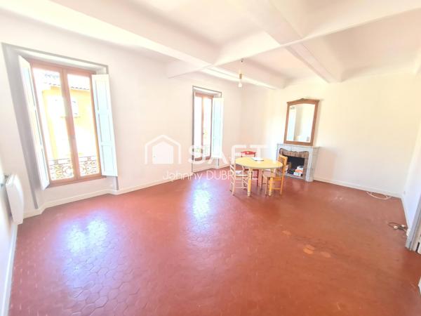 GONFARON - MAISON DE VILLAGE 142M2 AVEC 2 APPARTEMENTS, COMPTEURS INDIVIDUELS, CAVE, PROCHE DES COMMODITÉS.