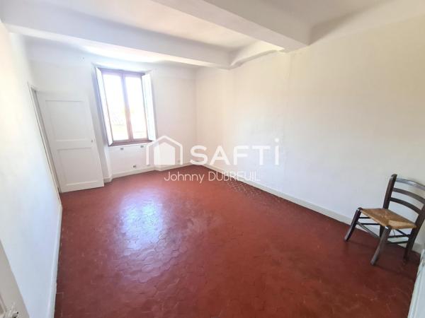 GONFARON - MAISON DE VILLAGE 142M2 AVEC 2 APPARTEMENTS, COMPTEURS INDIVIDUELS, CAVE, PROCHE DES COMMODITÉS.