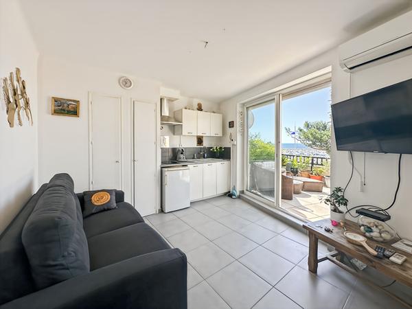 Appartement vue mer Sausset Les Pins 1 pièce(s) 17.50 m2