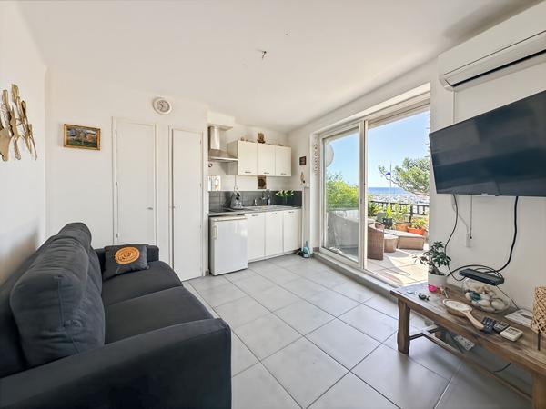 Appartement vue mer Sausset Les Pins 1 pièce(s) 17.50 m2
