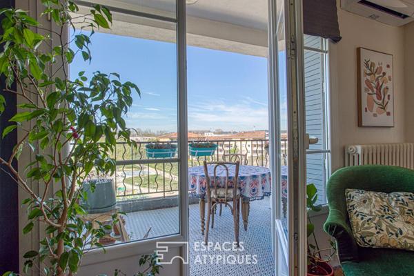 Dernier étage avec terrasse et garage