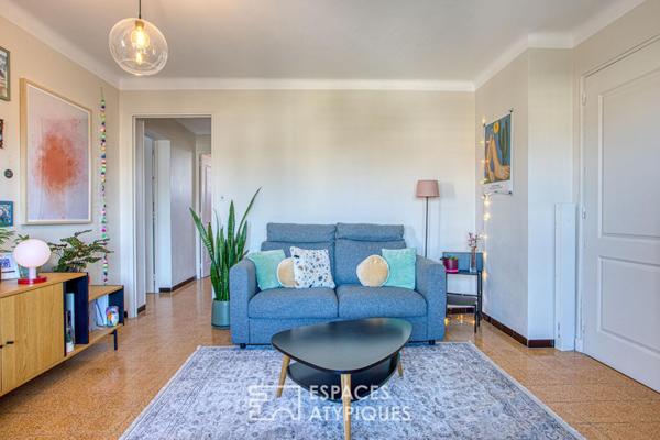 Dernier étage avec terrasse et garage