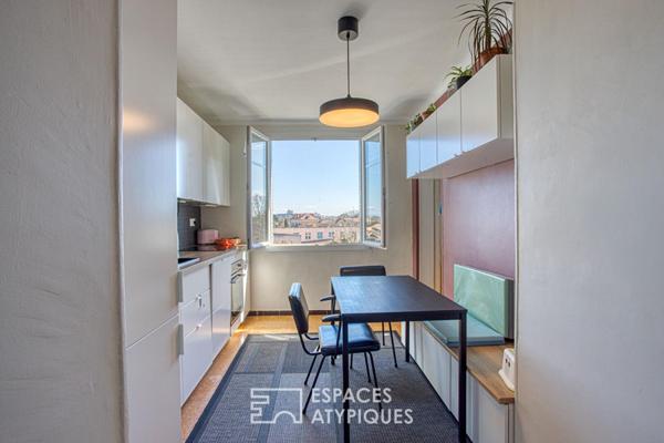 Dernier étage avec terrasse et garage