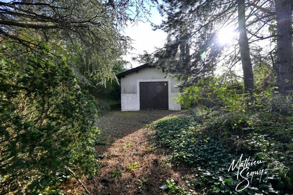 Terrain à construire avec bâti à conserver ou à démolir pour contruire votre habitat de demain