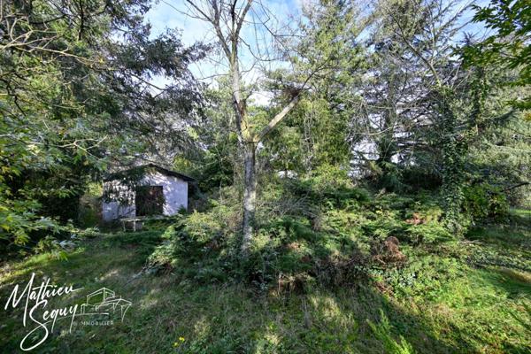 Terrain à construire avec bâti à conserver ou à démolir pour contruire votre habitat de demain