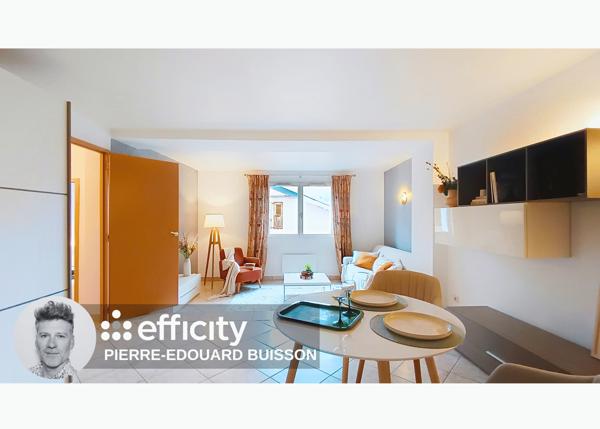 Appartement 2 pièces - 48 m² Exclusivité efficity