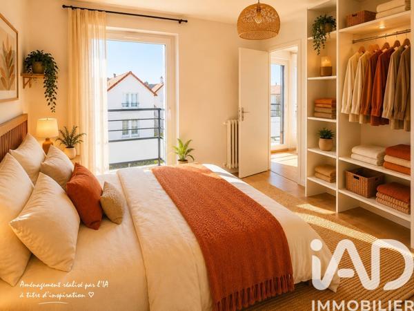 Appartement à vendre 2 pièces 43,15 m² Achères