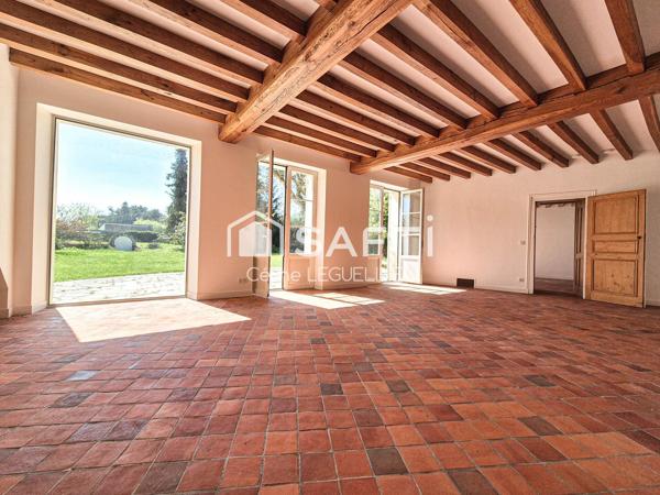 5 chambres, dépendance et grenier aménageable, jardin sans vis à vis