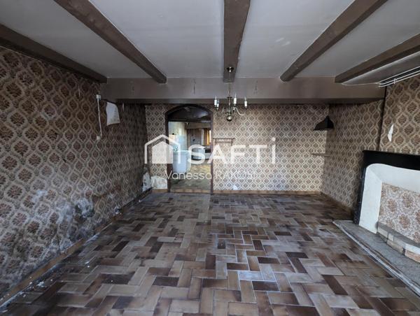 Plein centre ville d' Aulnay maison de 3 chambres et garage