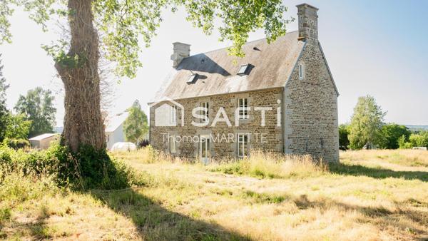 Coup de cœur pour les amateurs de charme et de grands projets ! Découvrez cette authentique maison de caractère de 178 m², sa superbe dépendance de 200 m² et son terrain de 11 360 m² dont une partie constructible. Un bien rare offrant un potentiel exceptionnel à seulement quelques minutes de Vire Normandie.