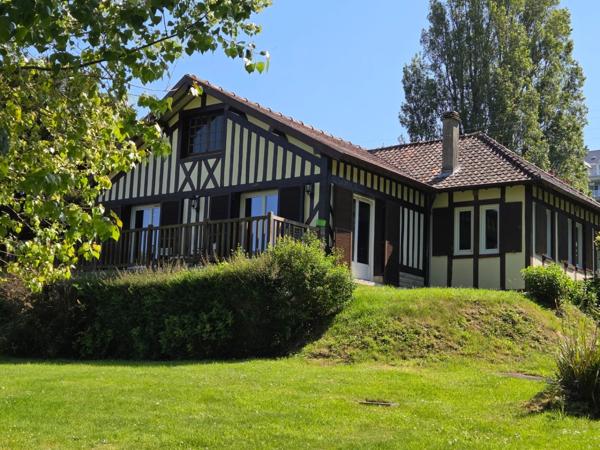 Emplacement d'exception Maison de 160 M2 vue mer sur 2580 M2 à Trouville sur Mer