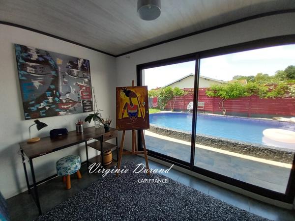 À vendre – Belle maison T5 avec piscine et studio indépendant à Tarnos