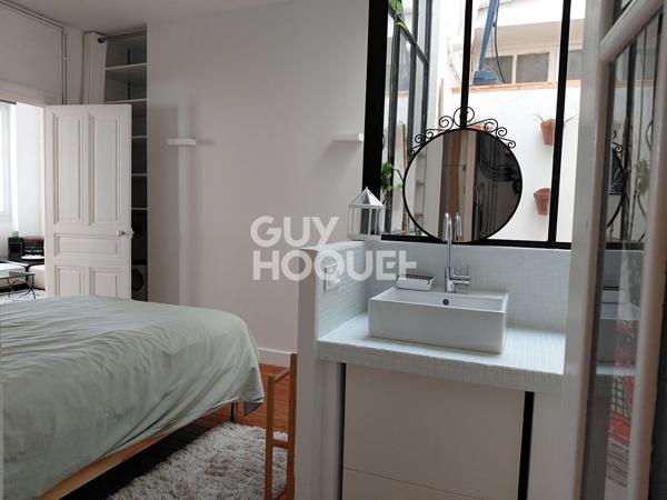 À LOUER T2 MEUBLÉ DE 53 m² AVEC COUR INTERIEURE TOULOUSE  GUILHEMERY