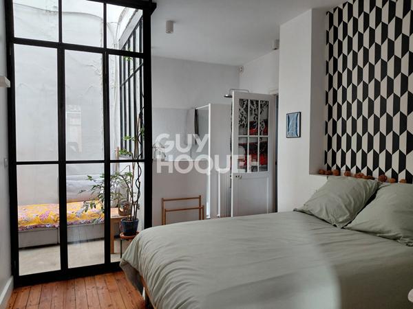À LOUER T2 MEUBLÉ DE 53 m² AVEC COUR INTERIEURE TOULOUSE  GUILHEMERY