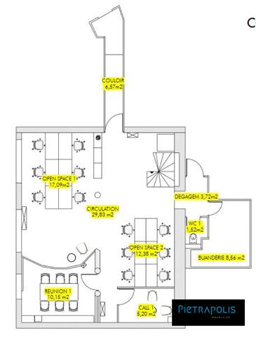 Loft 190 m2 en triplex avec son garage, Lyon 6è Bellecombe
