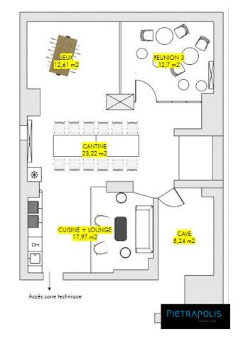 Loft 190 m2 en triplex avec son garage, Lyon 6è Bellecombe