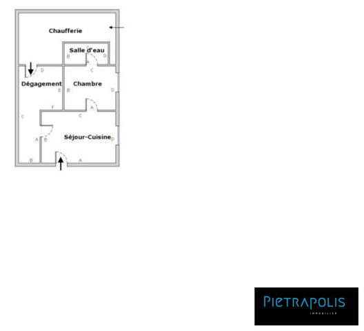 Ensemble de trois appartements