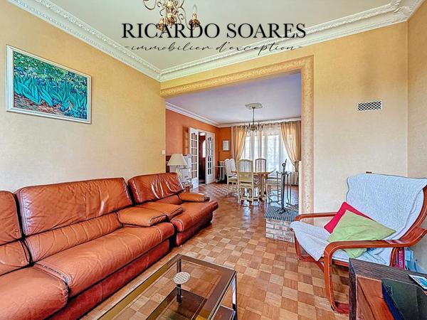 95500 LE THILLAY - MAISON DE CHARME 154m² / 5 CHAMBRES / SOUS-SOL TOTAL / GARAGE / JARDIN