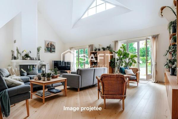 Grande villa familiale sur terrain piscinable.