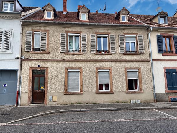Colmar centre-ville – Rue Roesselmann | Immeuble de rapport de 5 lots avec jardin et terrasse, 580 000 € FAI