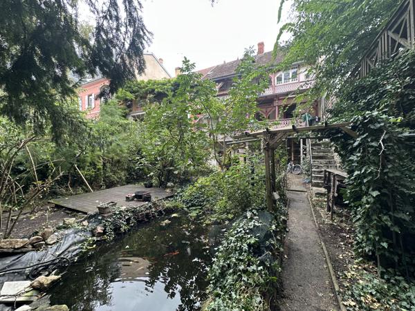 Colmar centre-ville – Rue Roesselmann | Immeuble de rapport de 5 lots avec jardin et terrasse, 580 000 € FAI