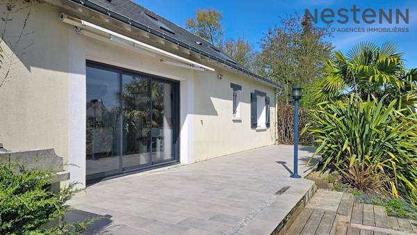 Maison 114 m² - 4 chambres avec piscine, sous-sol complet et grand terrain au calme - Longuenée en Anjou